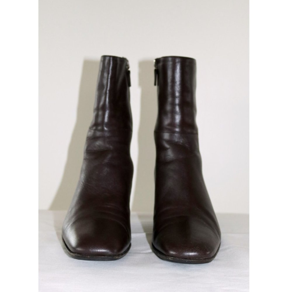 Dark Brown Booties Lauren by Ralph Lauren